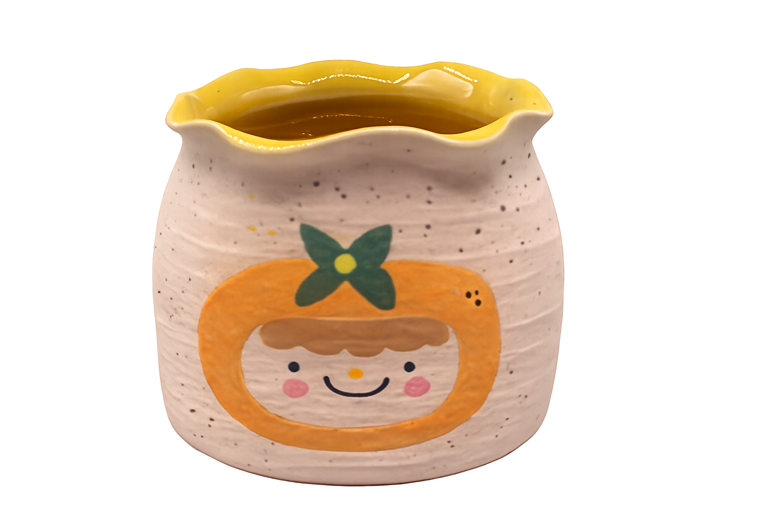 Mandarine Friend Vase
